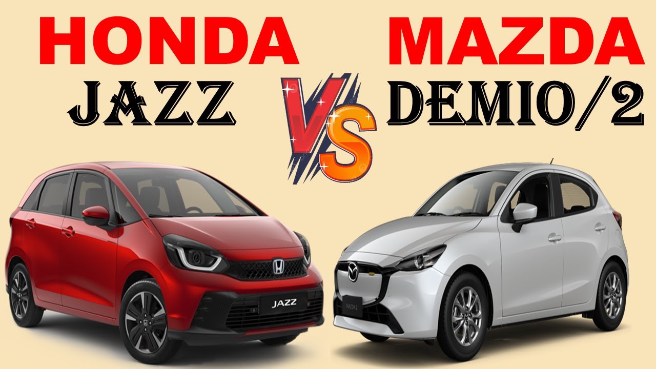 ALL NEW Honda JAZZ/FIT Vs ALL NEW Mazda DEMIO/2 | Which one do you prefer ?