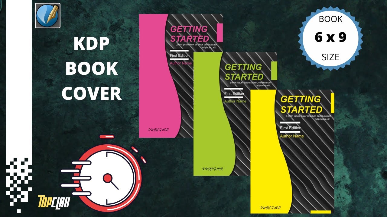 KDP Book Cover: Speed Art (Scribus)