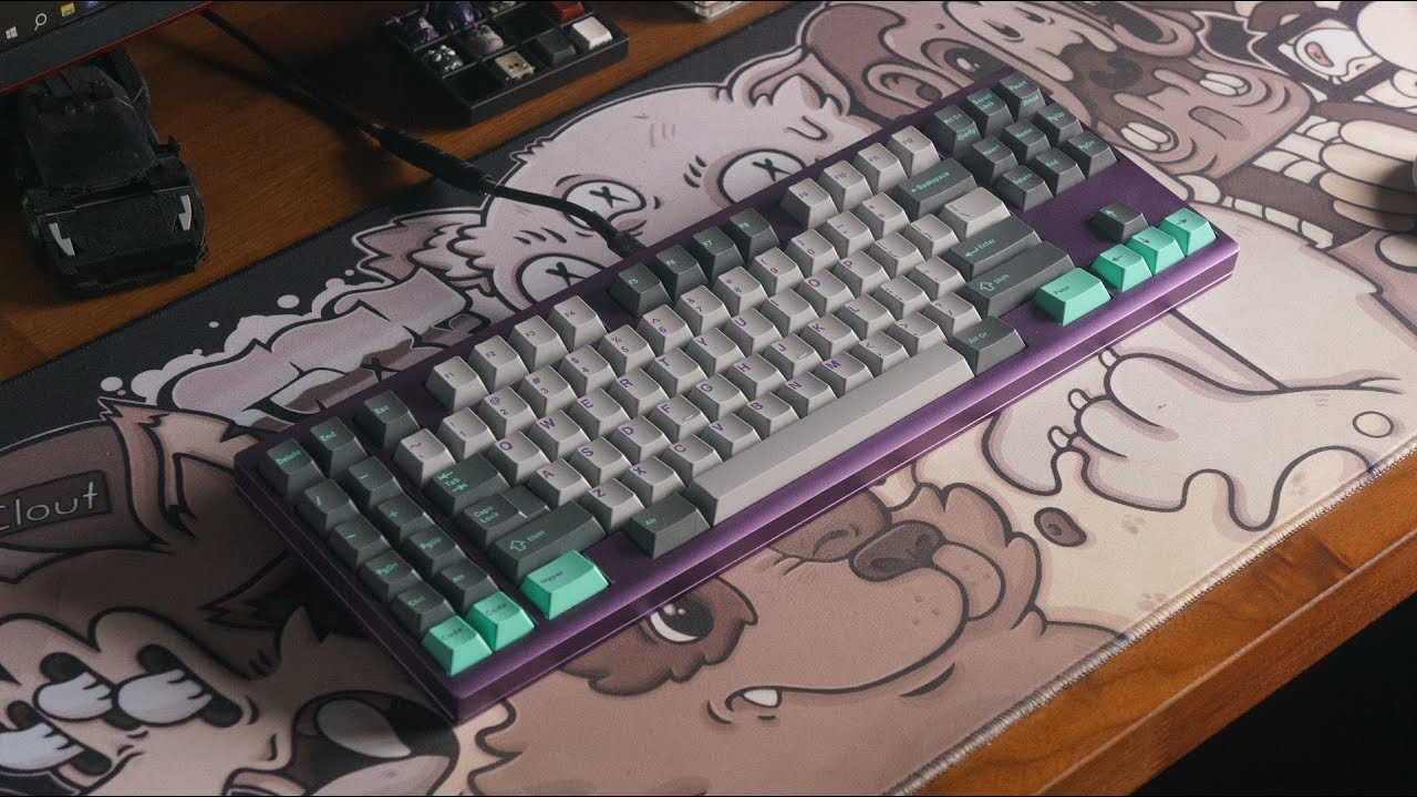 Diversity TKL with lubed Vintage Cherry MX Browns