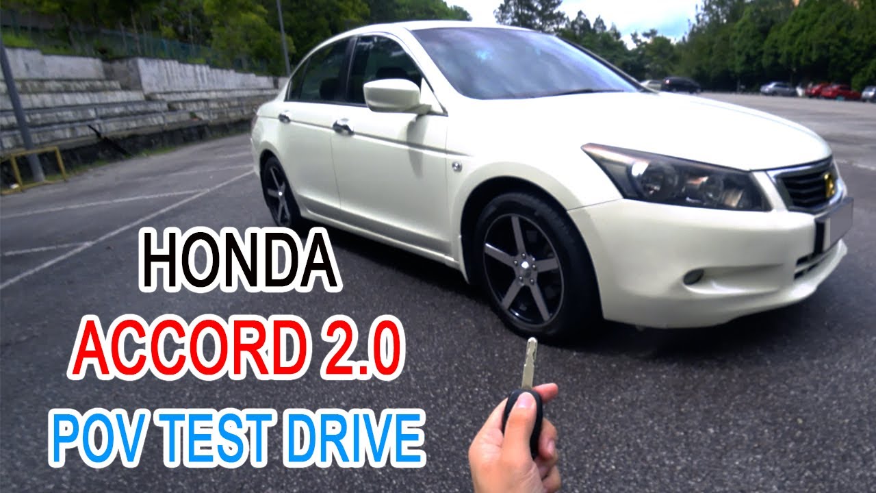 Part 1 | 第八代 2008 Honda Accord 2.0 VTi | Malaysia #POV [Test Drive]