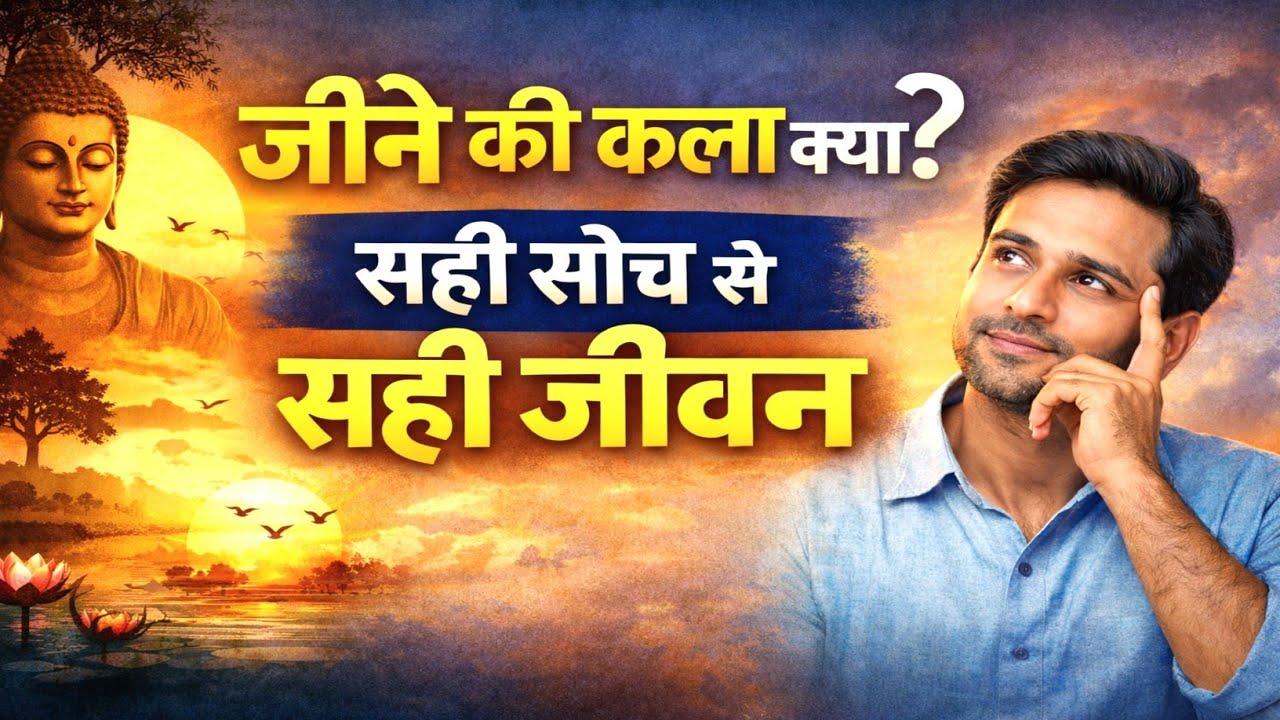 जीने की कला क्या है? | सही सोच से सही जीवन | Powerful Motivational Speech Hindi