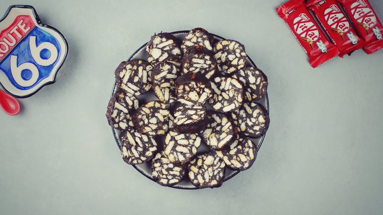 طريقة تحضير لفائف البسكوت مع الشوكولا خفيفة الدسم - Lite Lazy Cake - Lite Biscuit Au Chocolat Recipe