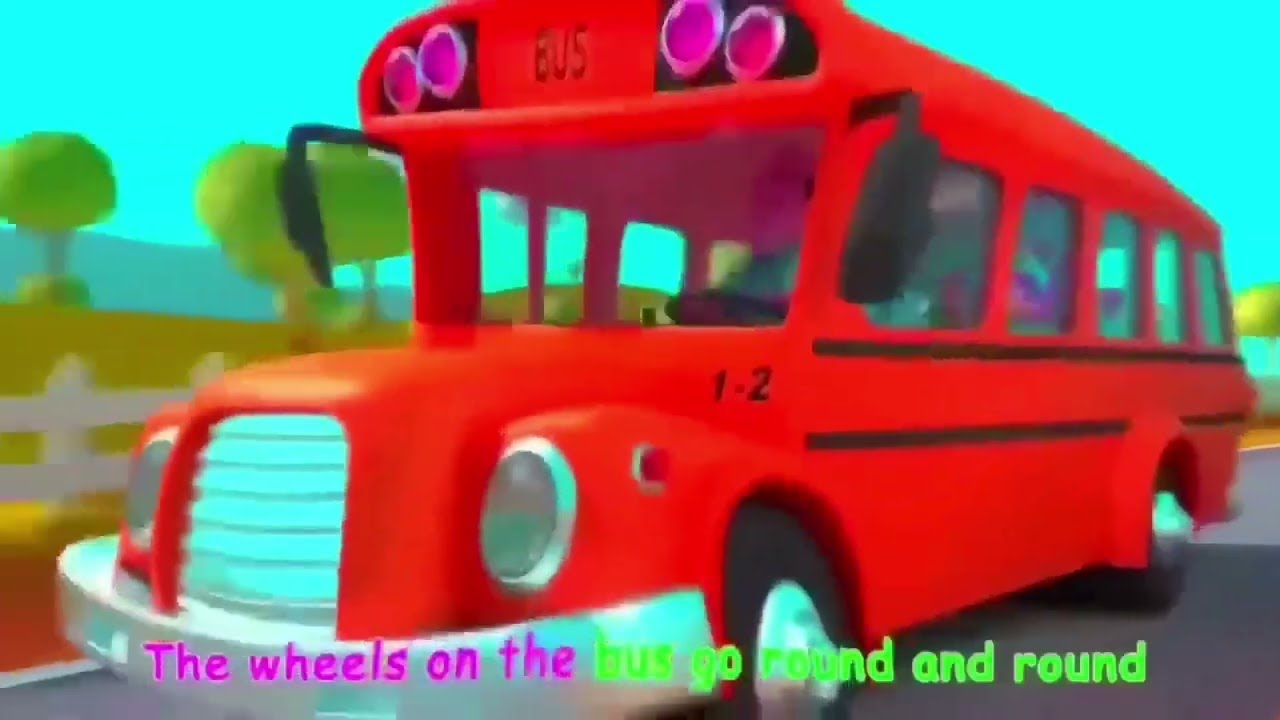 CocoMelon Wheels On The Bus Sound Variations 140 Seconds