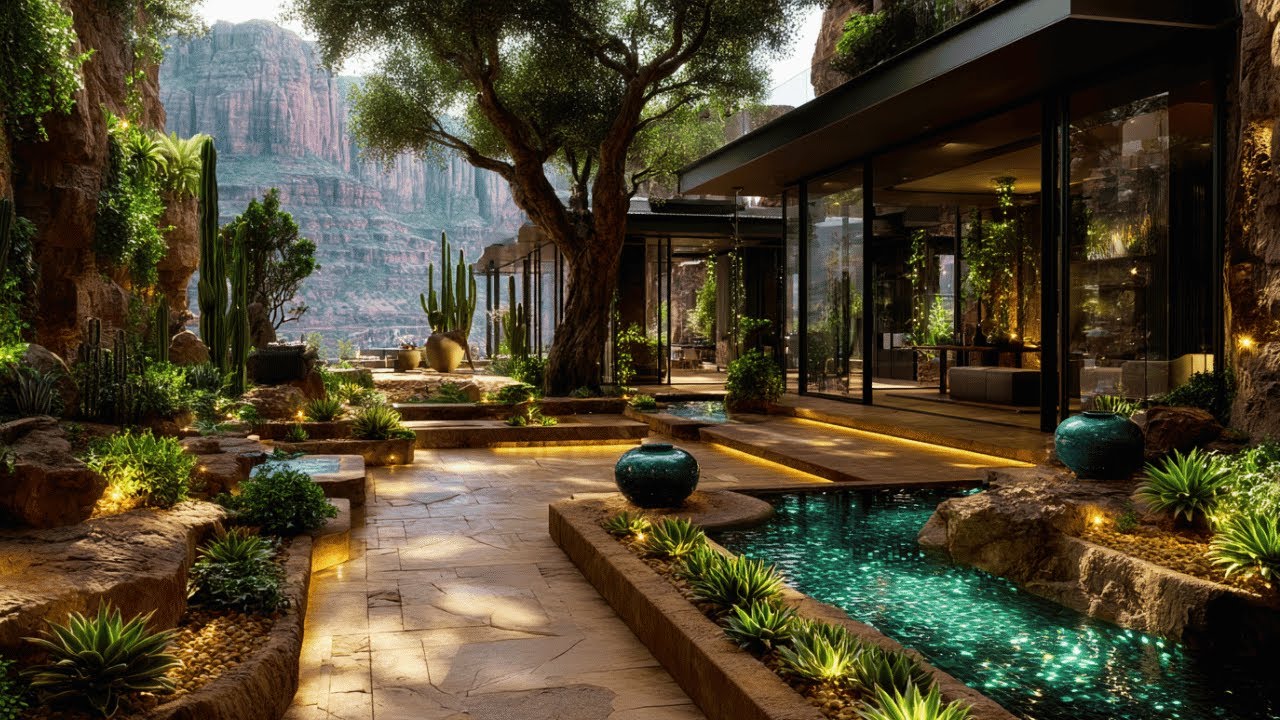 Cette Villa au Grand Canyon Est un Chef - d'Œuvre Moderne - Vous N'en Croirez Pas les Détails
