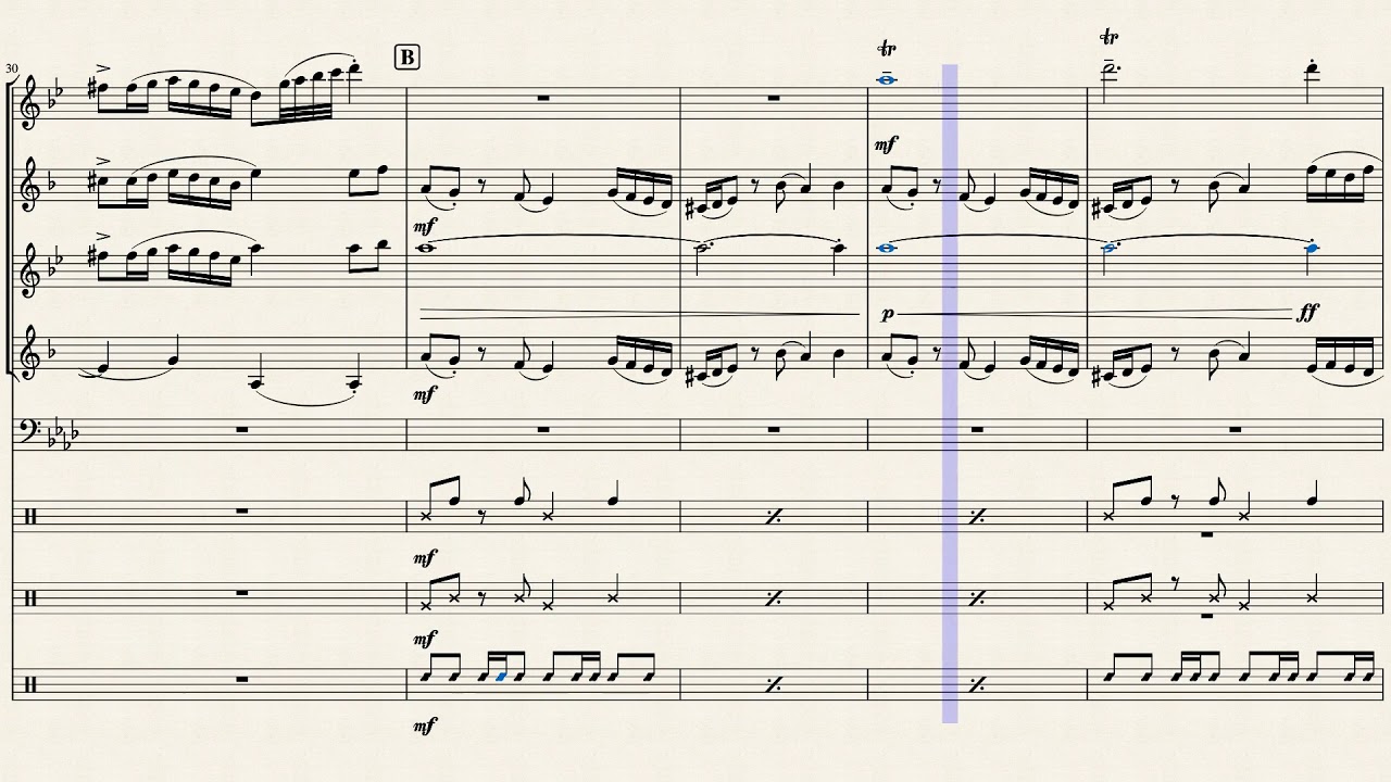 Arabesque for Sax Quartet