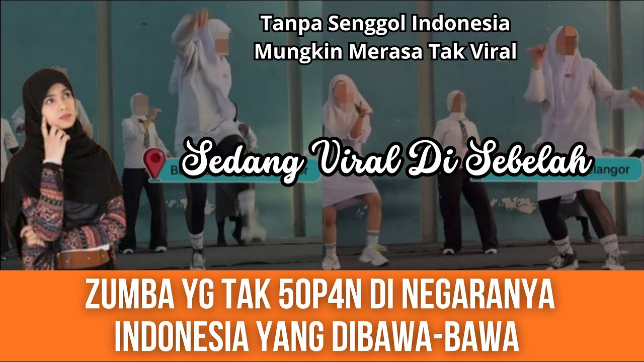 VIRAL DISEBELAH || ZUMBA YG TAK 5OP4N DI NEGARANYA TP INDONESIA YG DIBAWA-BAWA