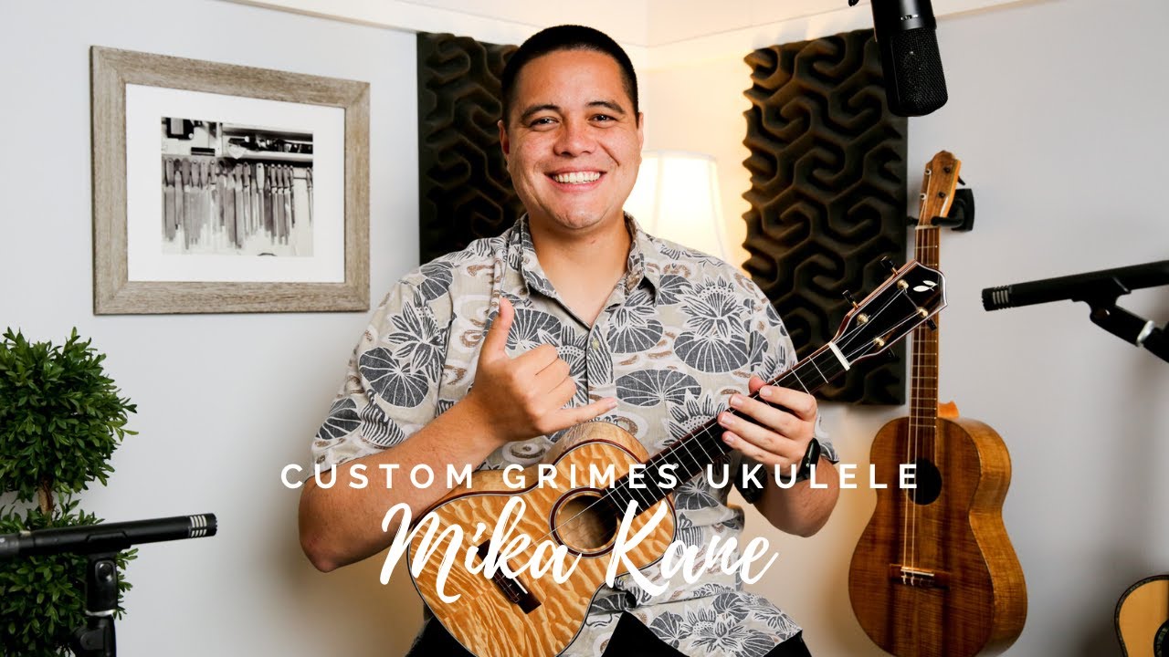 Custom Grimes Ukulele | demo by Mika Kane