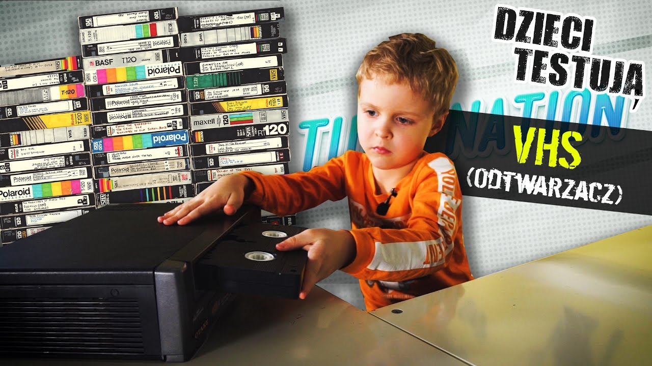 Dzieci testują: odtwarzacz VHS "OTAKE VP-33" | TUBE NATION