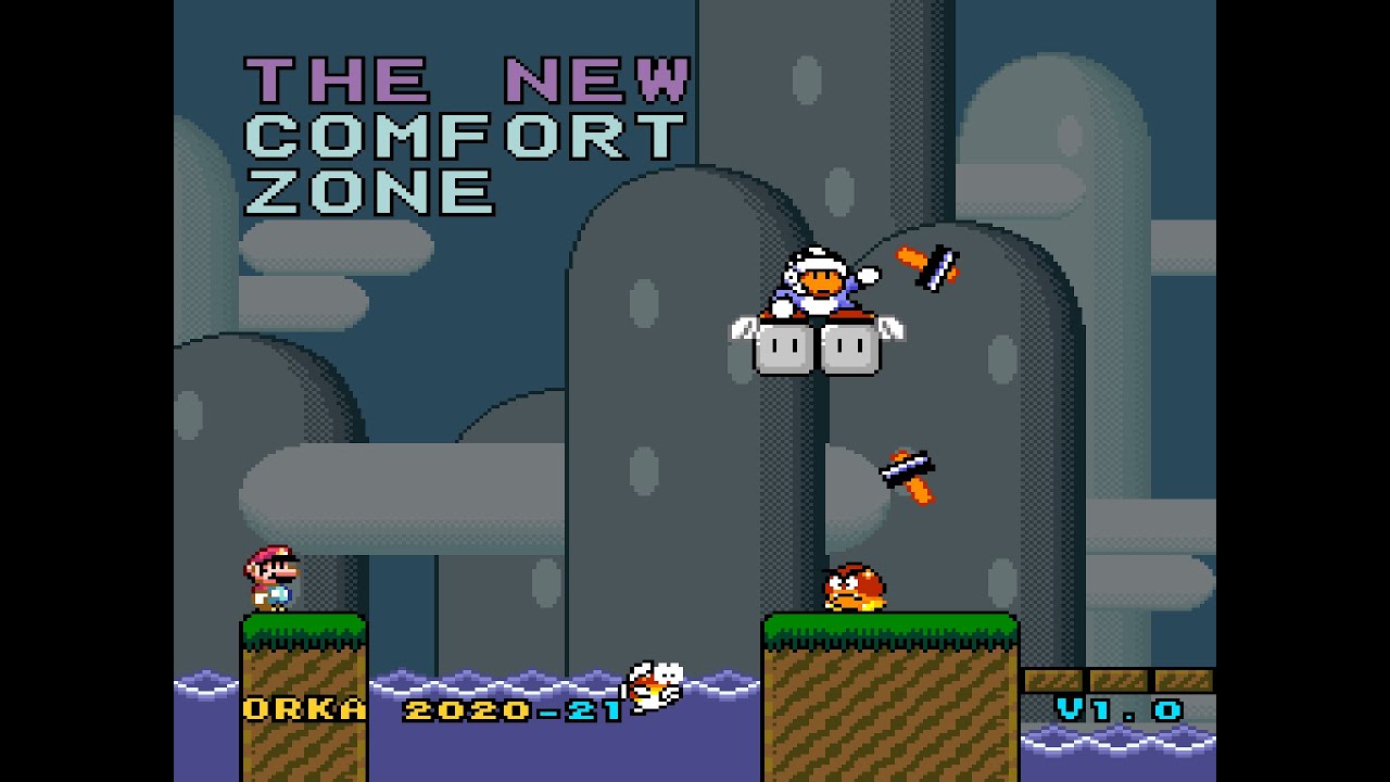 The New Comfort Zone - All Levels/Exits (SMW Kaizo)
