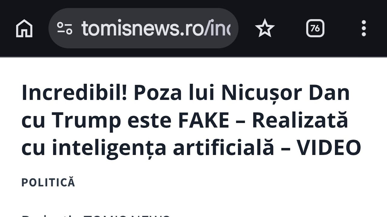 Și-a falsificat ND fotografia cu Trump în AI? 