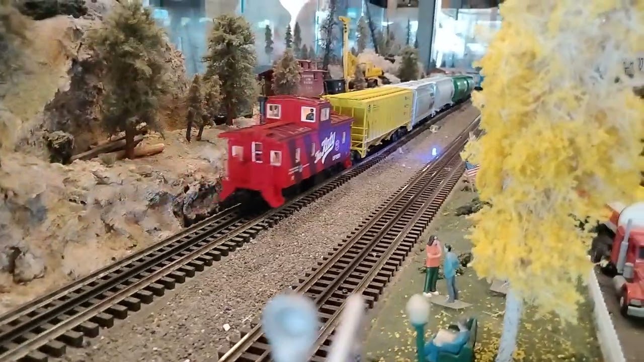 02 15 2026 O scale Model Trains Running Session at the McCormick Stillman Park 