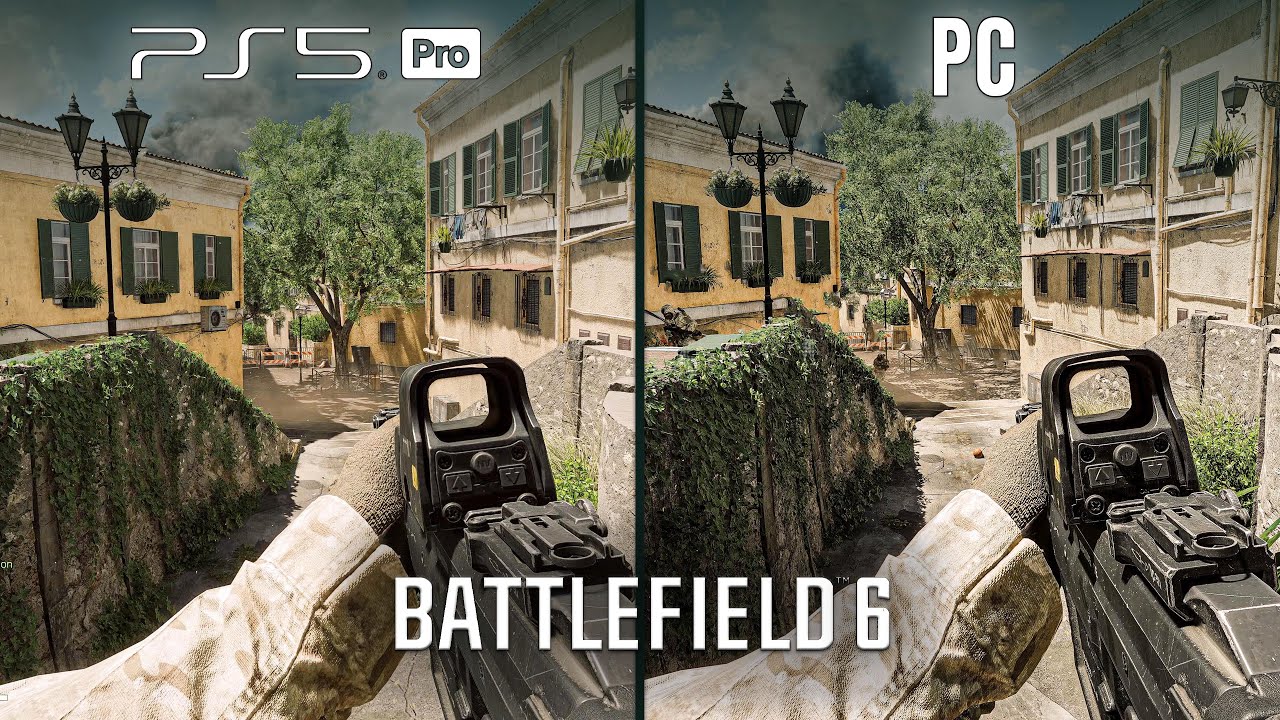 Battlefield 6 | PS5 Pro vs PC | Graphics Comparison