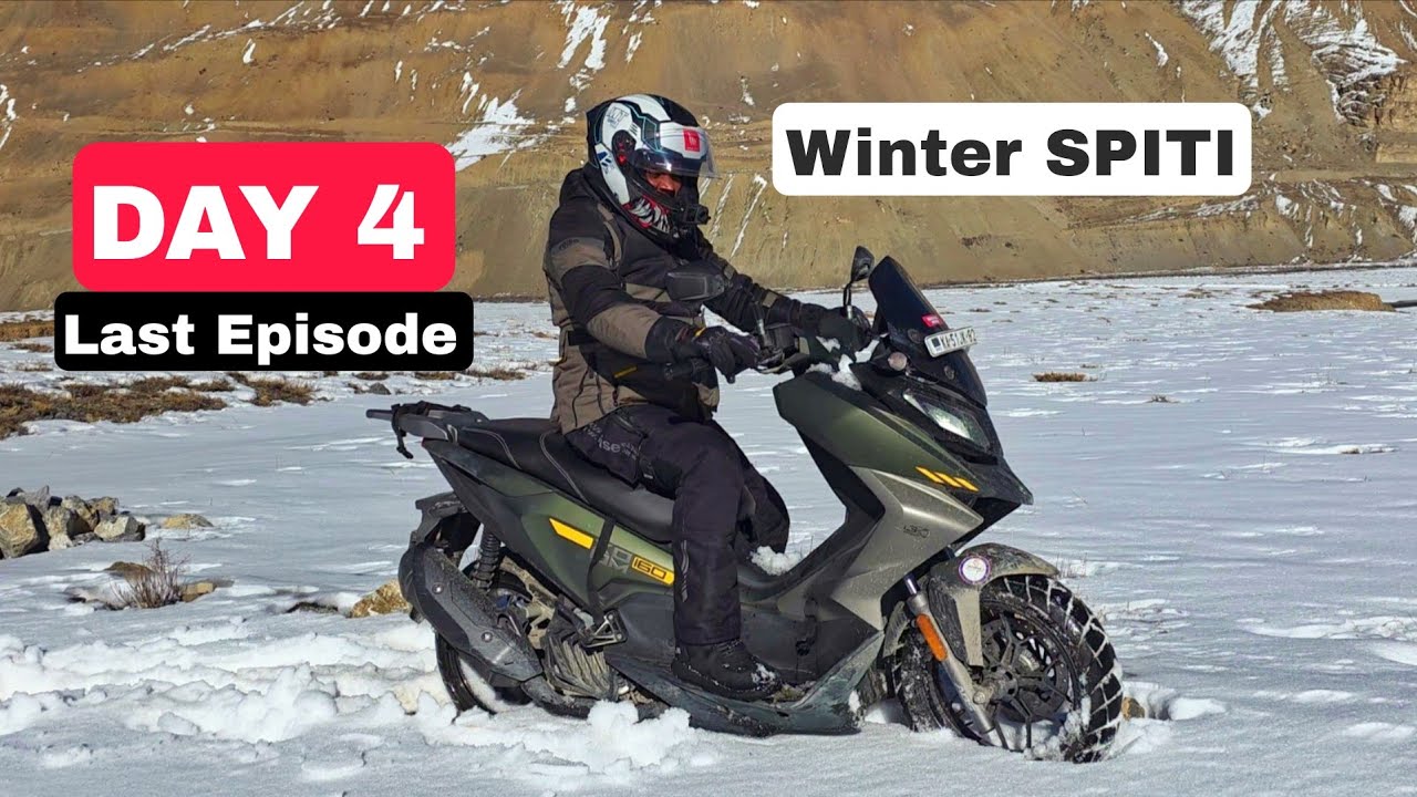 Day 4 Winter SPITI Ride - LAST EPISODE