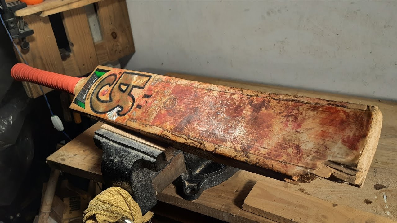 Can this cricket bat be fixed - Cricket bat Repair - Episode 6