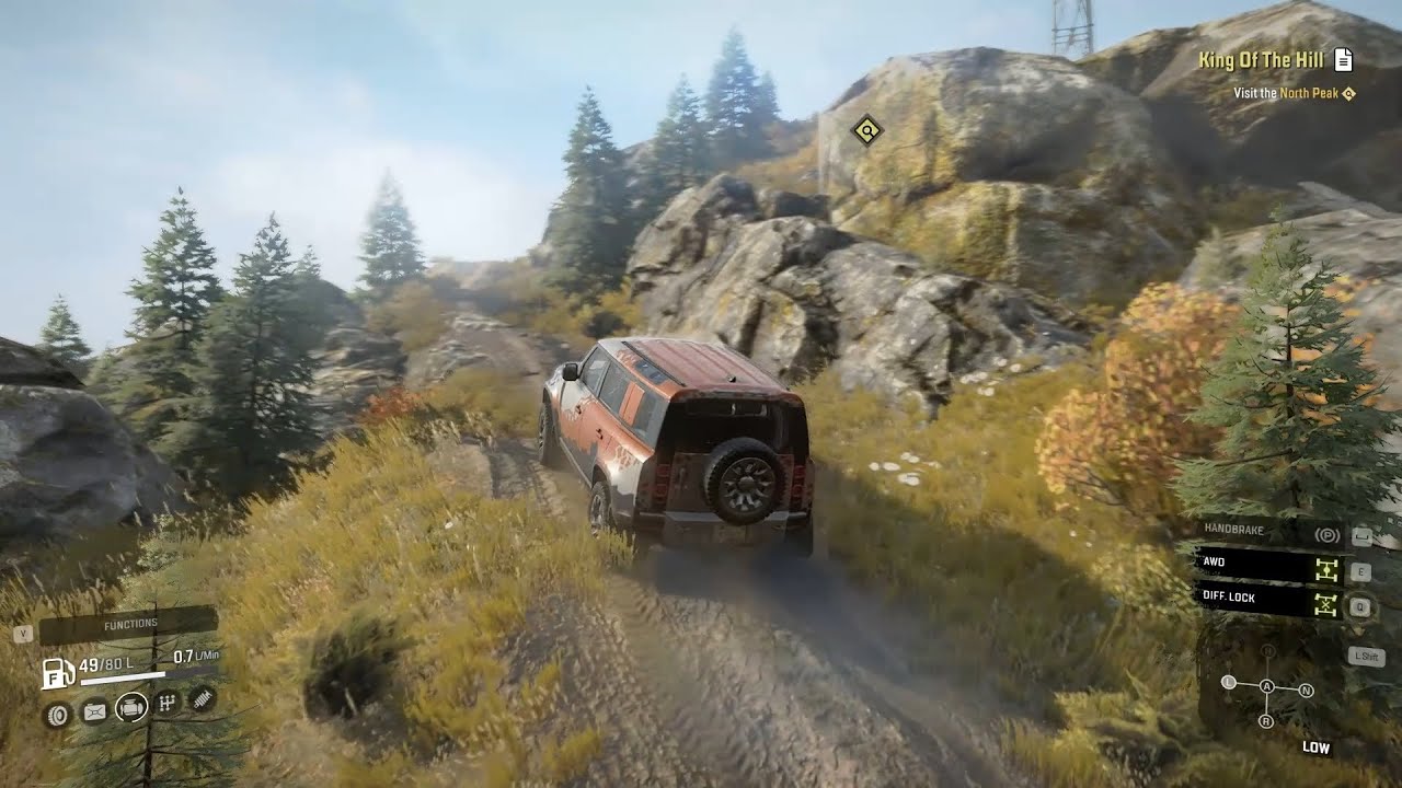 Defender 110 vs Brutal Trail | SnowRunner