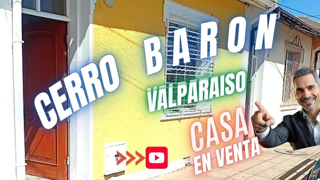En Venta Casa en Valpara&iacute;so Cerro Bar&oacute;n