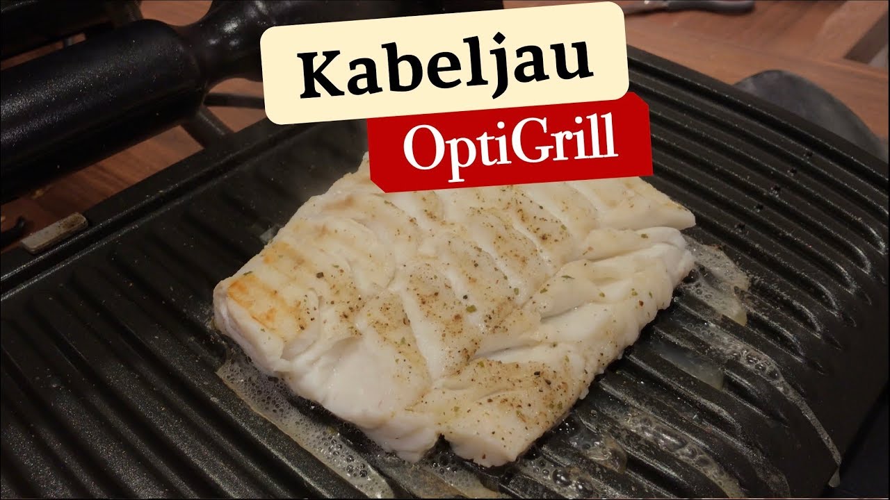 Zartes Kabeljaurückenfilet im OptiGrill