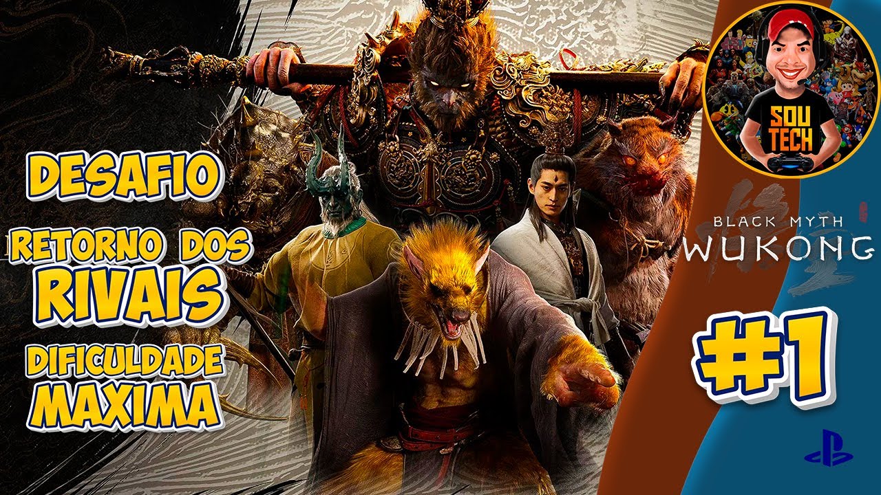 Wukong: Modo Desafio Retorno dos Rivais - Dificuldade Máxima | Parte 1