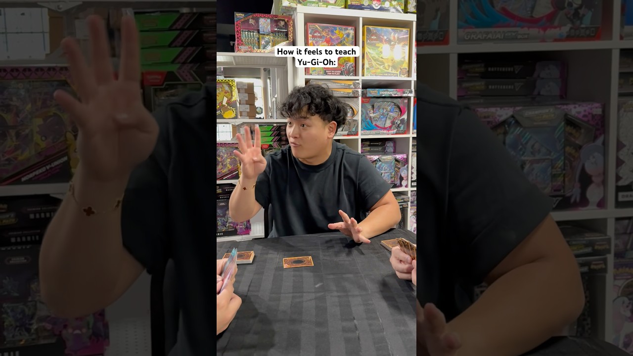 Обучение Yu-Gi-Oh! должно быть...