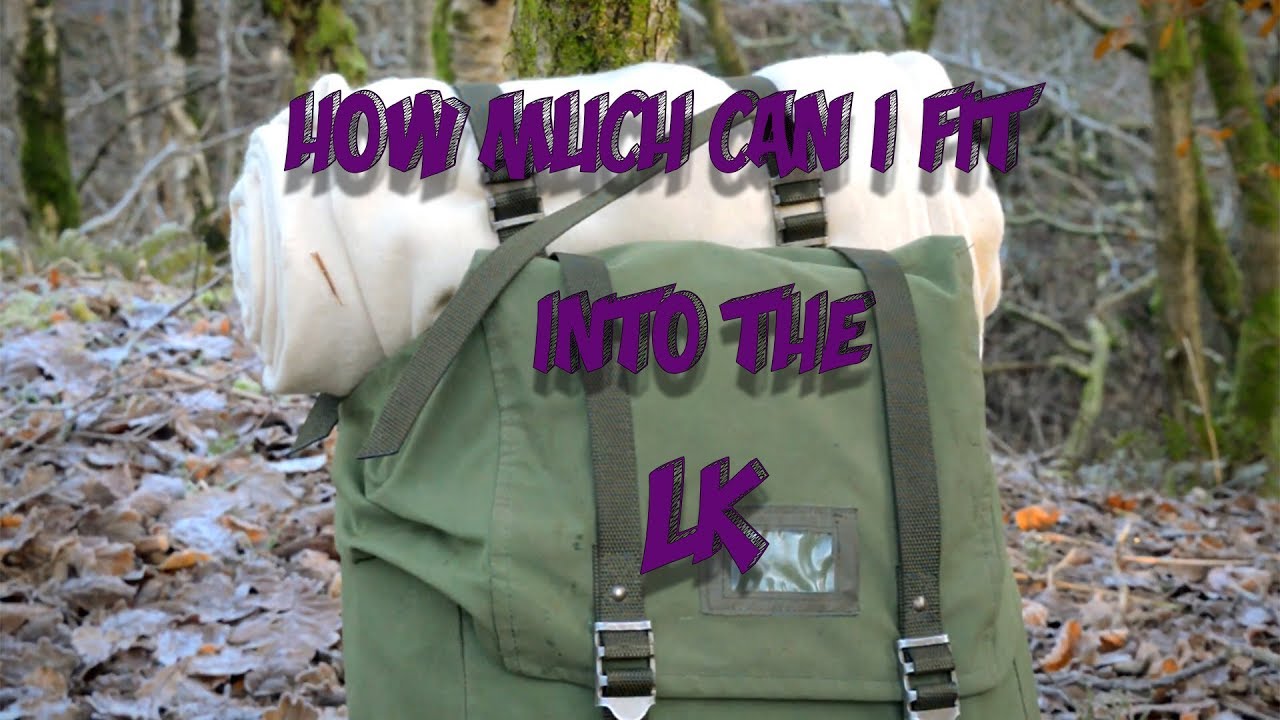How Much Can I Fit In My LK35 Rucksack