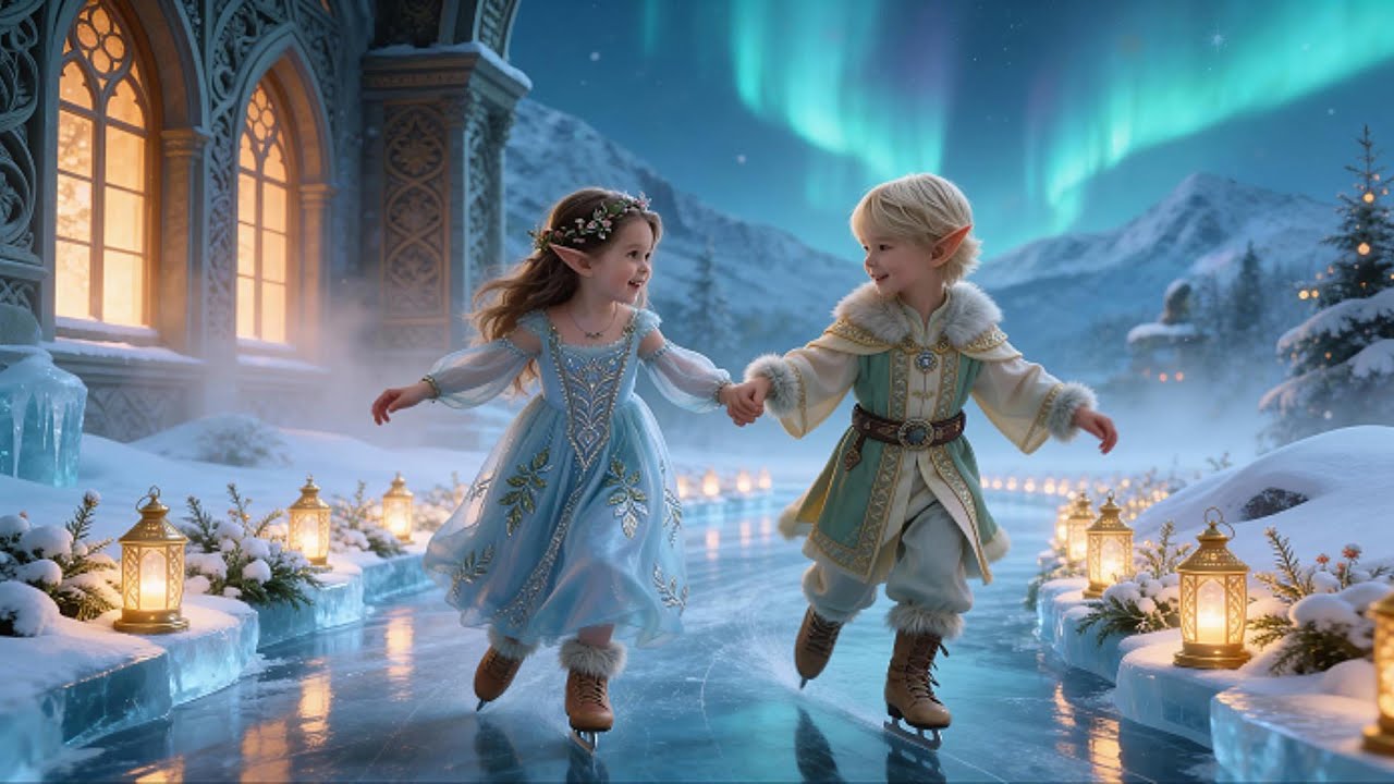 The Elvish Kingdom at Christmas | Northern Lights & Snow-Covered Magic