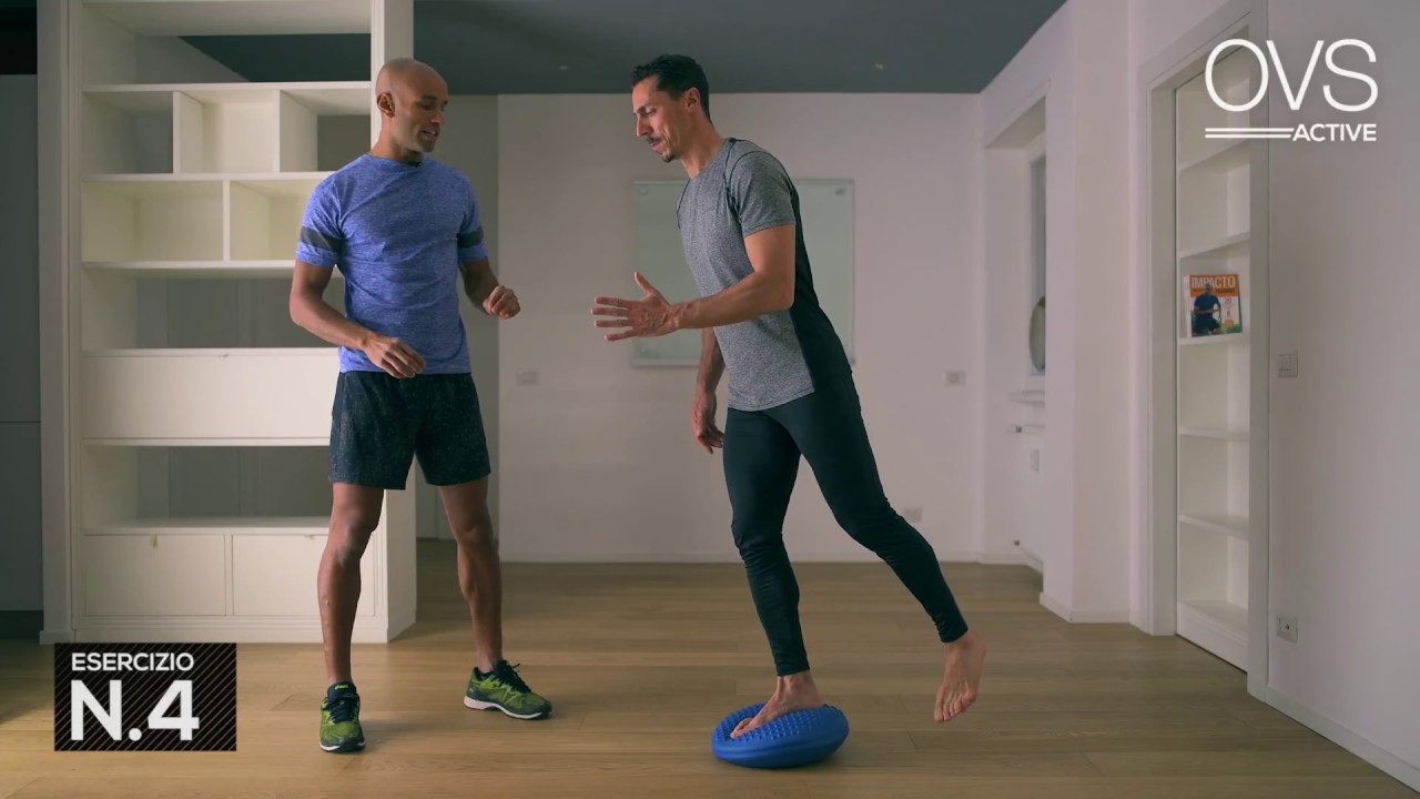 OVS ACTIVE: Esercizi per migliorare equilibrio e stabilità
