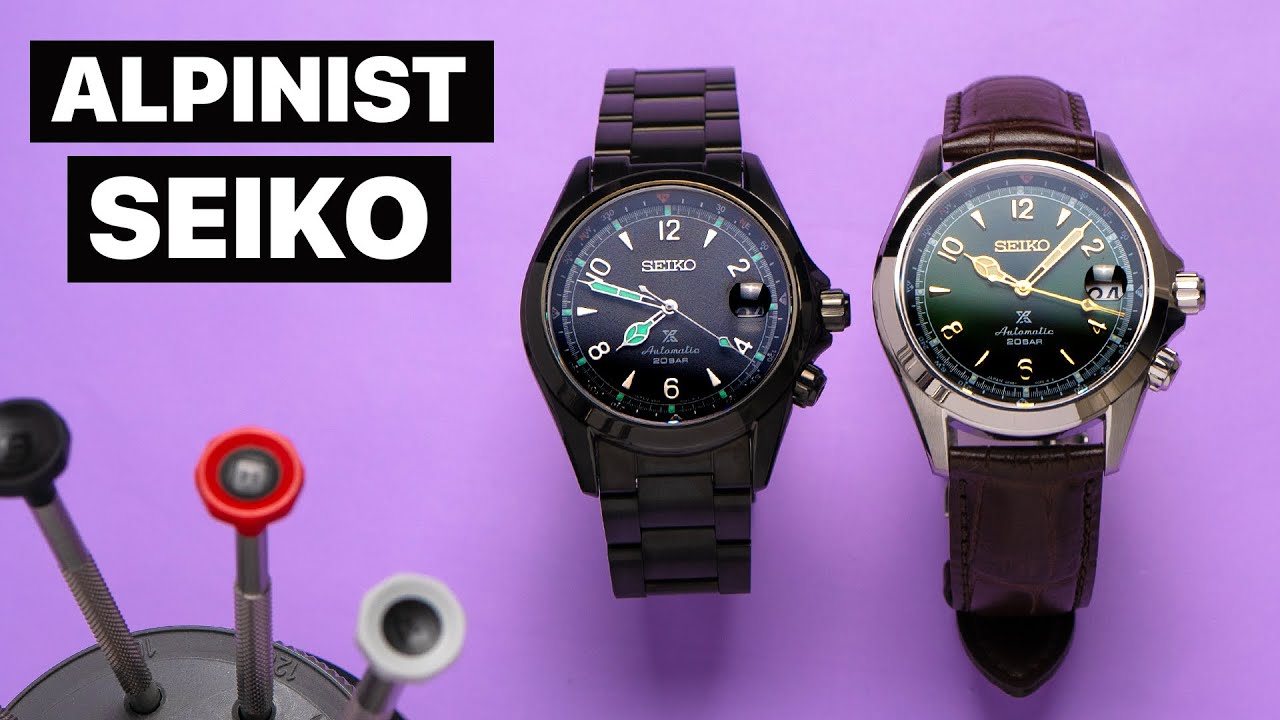Seiko Alpinist Watches - SPB121 and Night Vision SPB337
