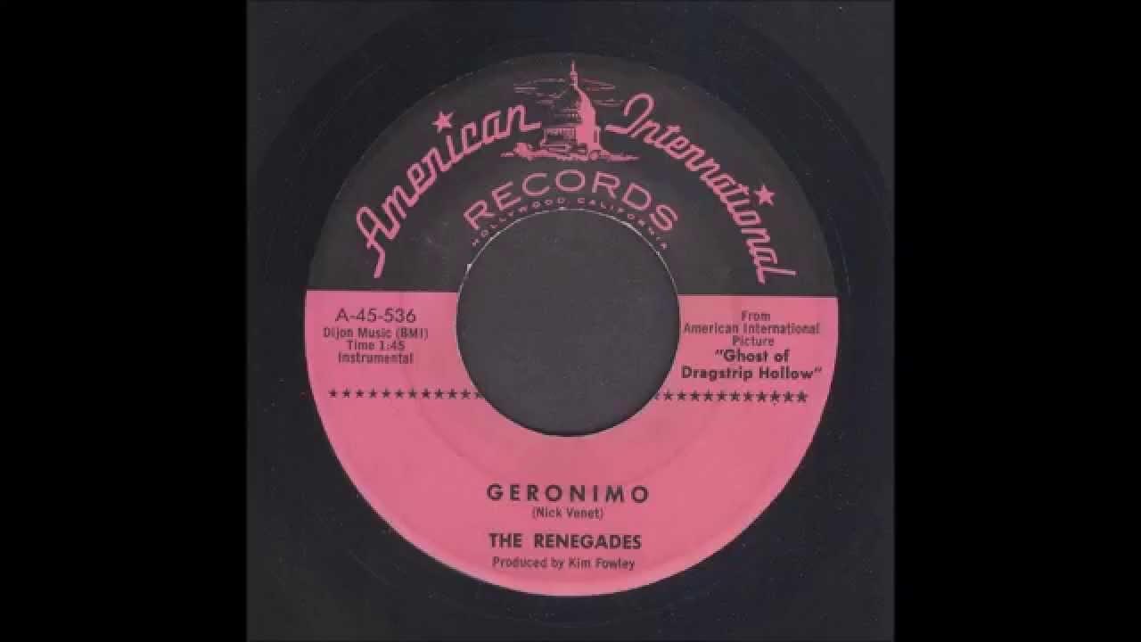 The Renegades - Geronimo - Rockabilly Instrumental 45