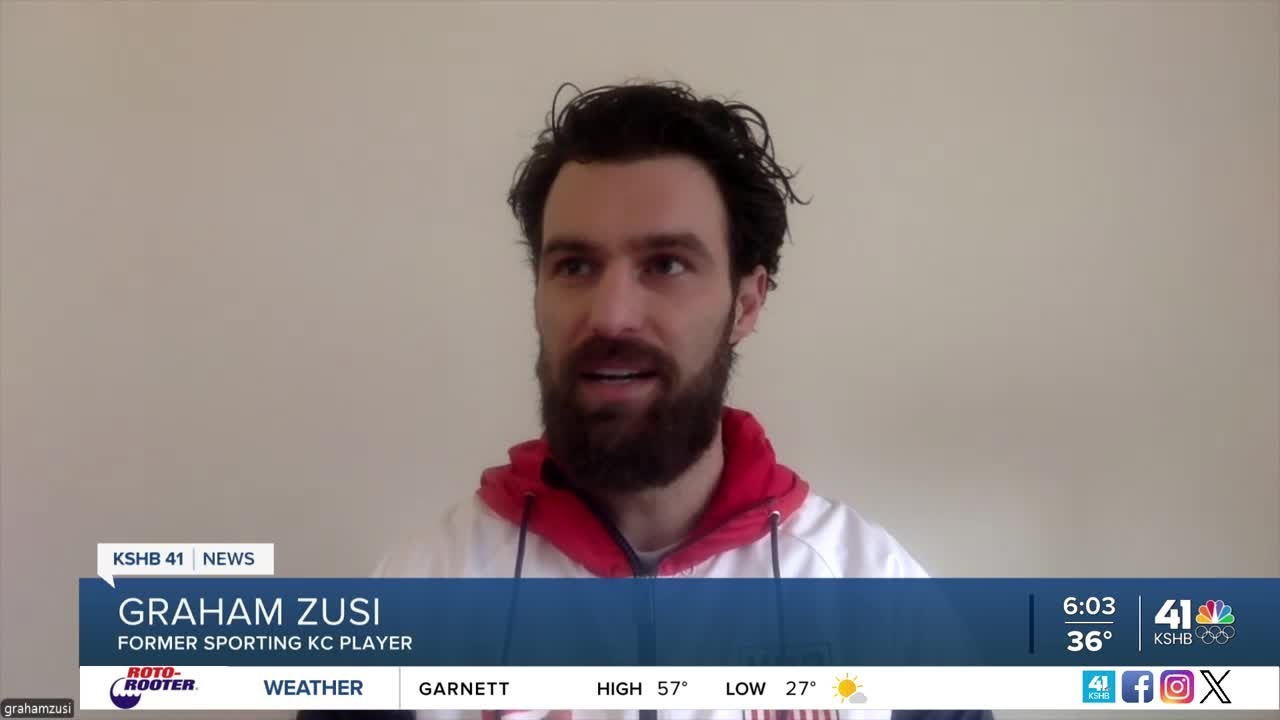 Former Sporting KC star Graham Zusi says Kansas City is perfect for Argentina's base camp