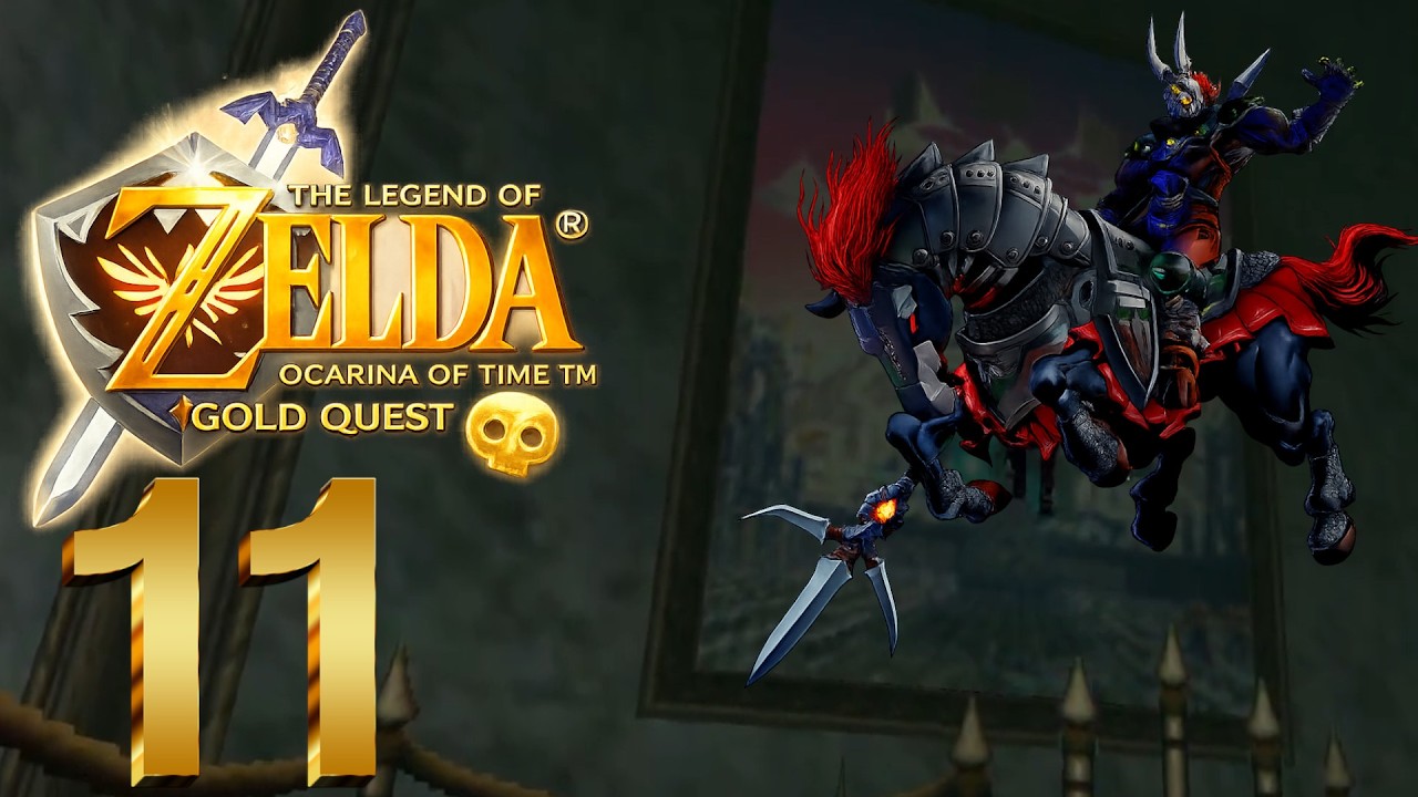 The Legend of Zelda Ocarina of time Gold Quest Folge 11 (100%): Phantom Ganon mit neuen Gemälden