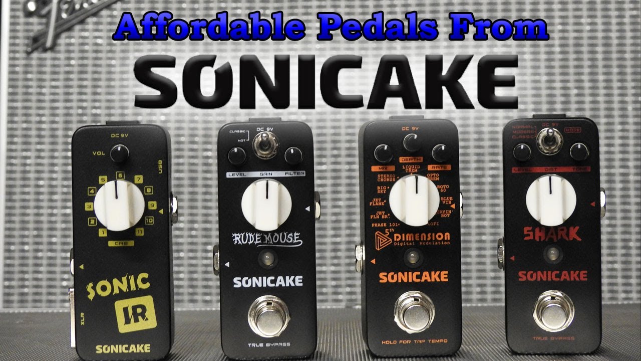 Sonicake Shark, Rude Mouse, 5th Dimension Modulation и педали Sonic IR