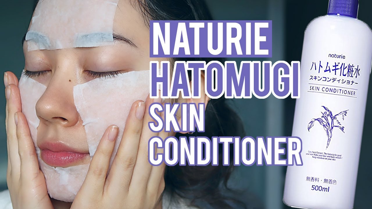 NATURIE HATOMUGI SKIN CONDITIONER REVIEW 🌾 Award Winning Japanese Toner