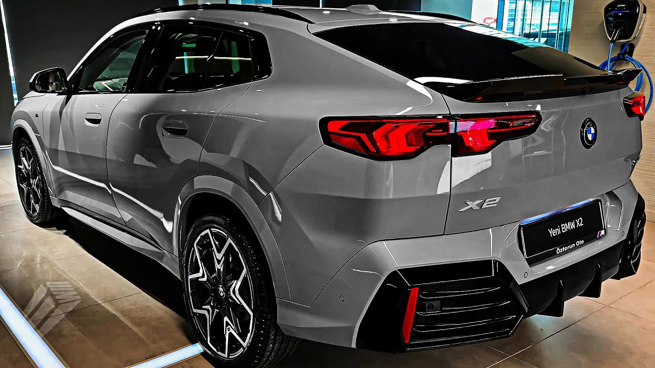 BMW X2 2024 года — небольшое спортивное роскошное купе!