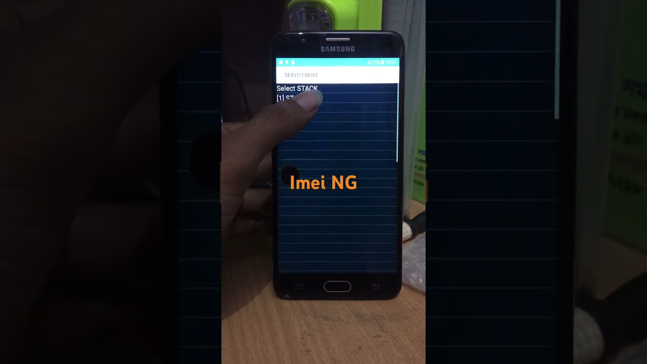 G610f or all Samsung imei NG solve and emergency call only fix