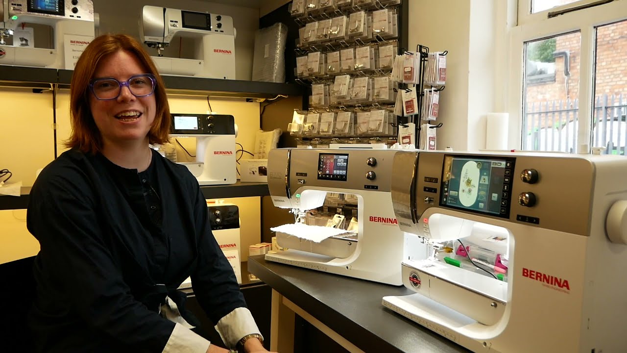 Lucy has quick look at the New Bernina 770QE PLUS
