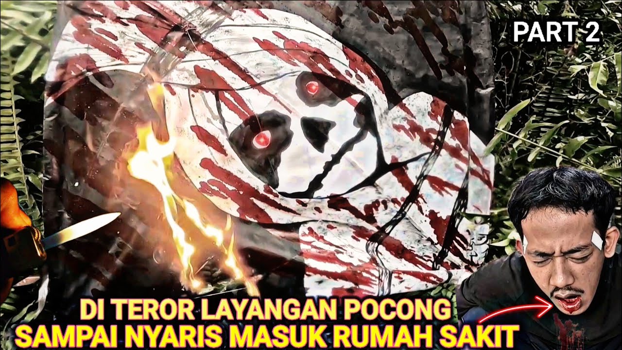 ENOJPS NYARIS MASUK UGD AKIBAT DI TEROR LAYANGAN POCONG PART 2
