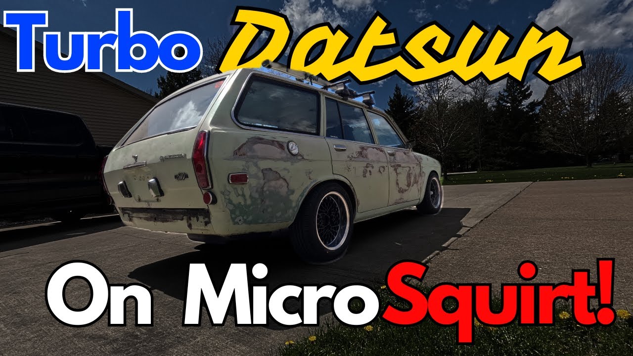 KA24DET Datsun 510 Wagon на MicroSquirt! ИНСТРУМЕНТ ЗА 8$ СПАС МОЙ ДВИГАТЕЛЬ!