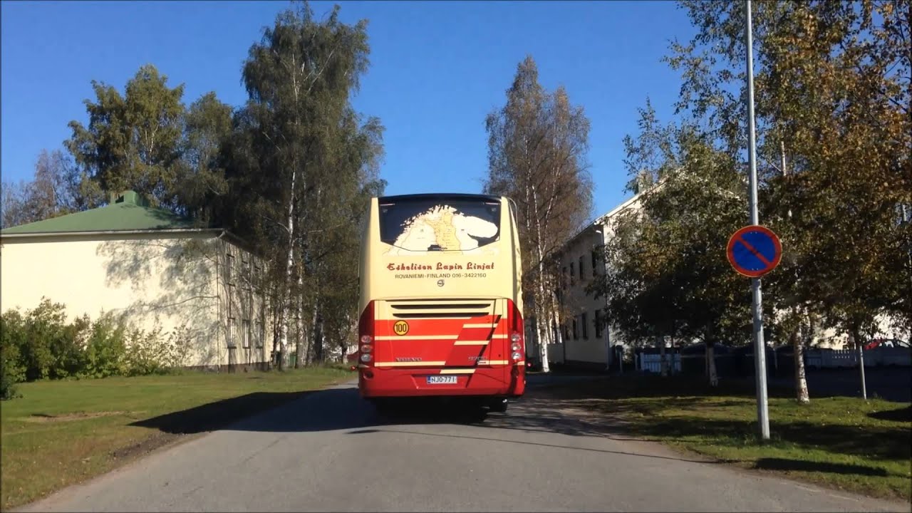 Eskelisen Lapin Linjojen uusi Volvo 9700HD UG.