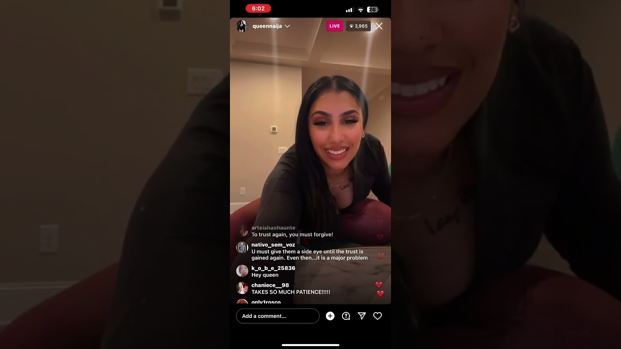 Queen Naija Live Let&rsquo;s Talk About It