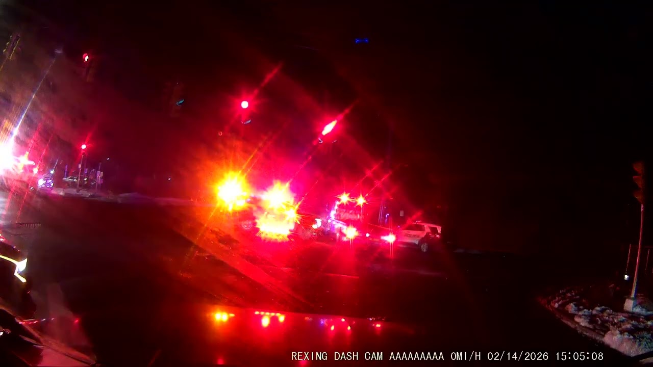 penisula police valantines day crash