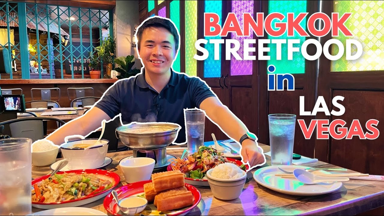BANGKOK STREETFOOD IN VEGAS 🇹🇭 Chef Auntie with 40 Years' Experience | LAS VEGAS CHINATOWN