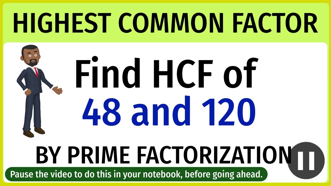 Learn | How to Find the (HCF) Using Prime Factorization | Conceptual Maths Grade 5 | Animated Conte