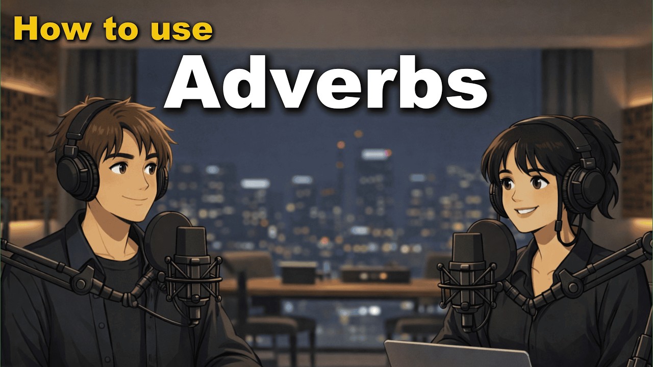 How to Use Adverbs in English | Easy English Conversation Practice for Beginners