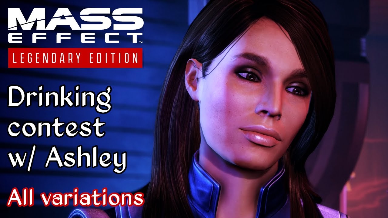 Mass Effect 3 - Citadel - Ashley's scene - All variations