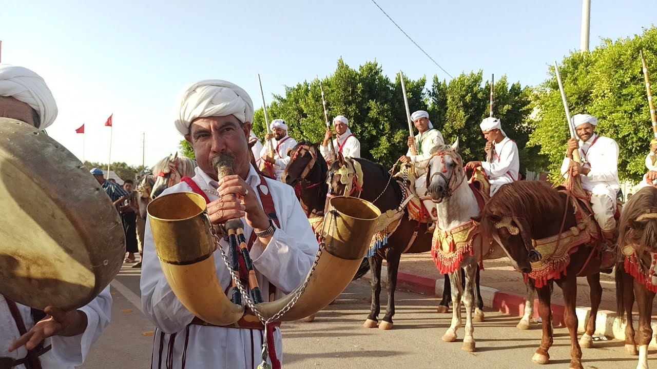 زامر العرفة رقصة الركادة اغبال احفير شيوخ احفير chyoukh gasba berkane