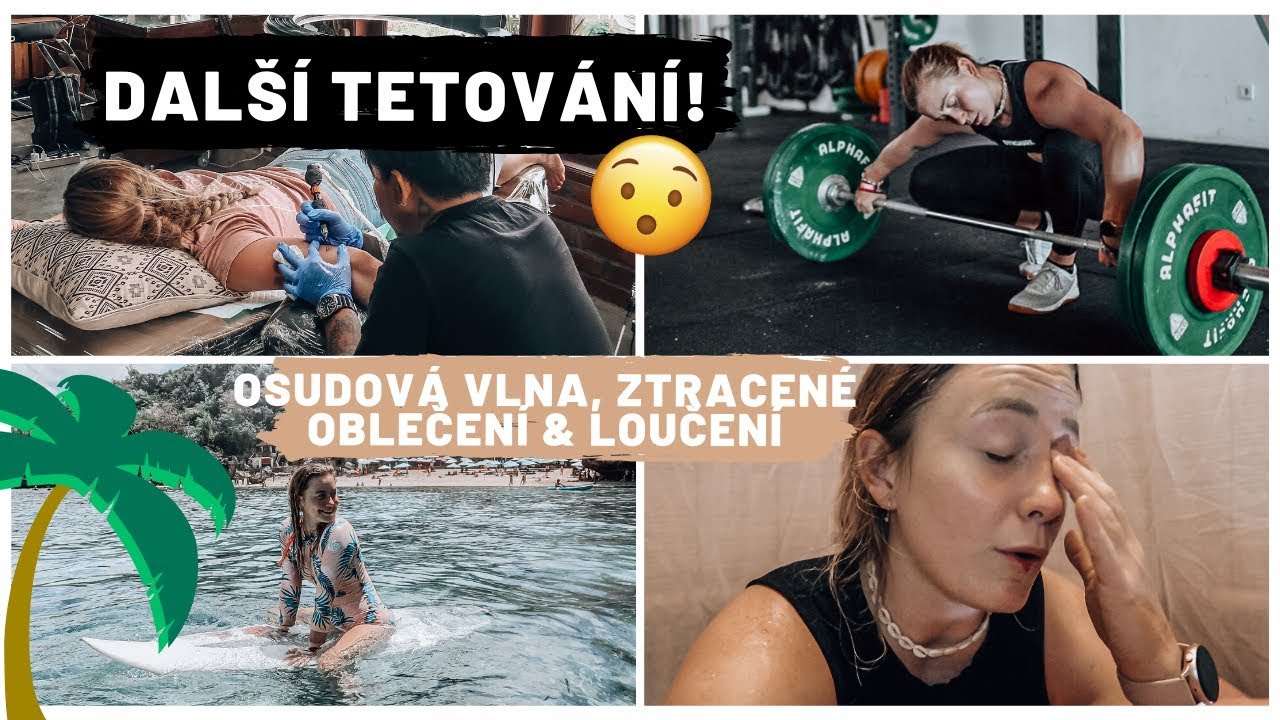 BALI VLOGMAS IV. | Nové tetování & topím se v oceánu | Poslední týden na Bali
