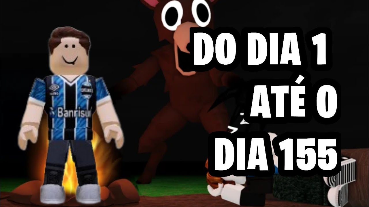 CHEGANDO AO DIA 155 NO 99 NOITES NA FLORESTA DO ROBLOX!