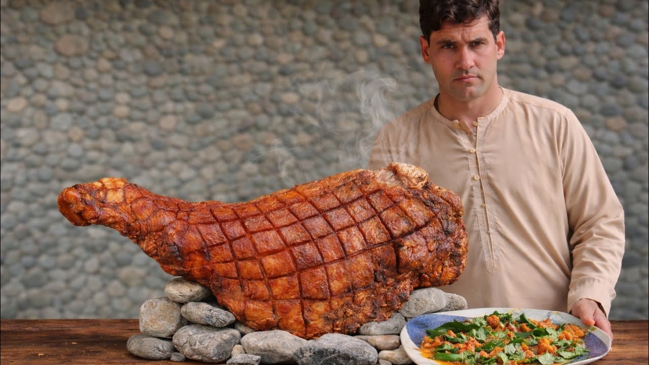 Delicious Cow Meat Cooked in Curd | Peaceful Garden Cooking