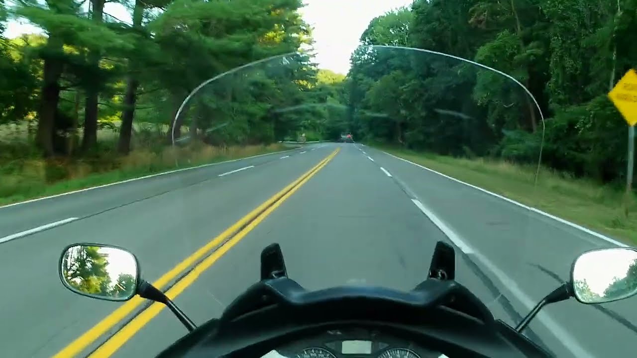 Honda NT700 ride Mt Nebo thru North park