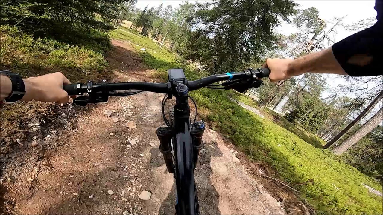 Ruka MTB || First time in bike park ever